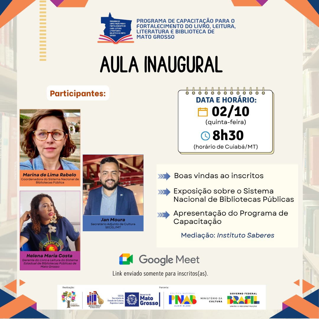*AULA INAUGURAL