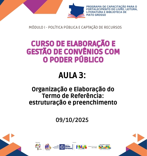 Aula 03 - Organização e Elaboração do Termo de Referência: estruturação e preenchimento