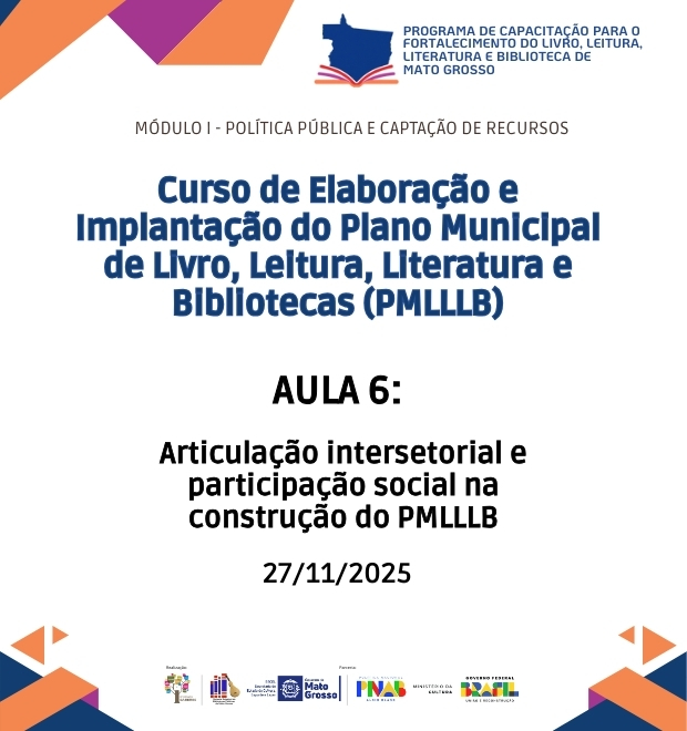 Aula 06 - Articulação intersetorial e participação social na construção do PMLLLB