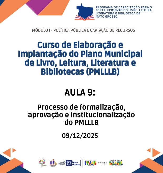 Aula 09 - Processo de formalização, aprovação e institucionalização do PMLLLB