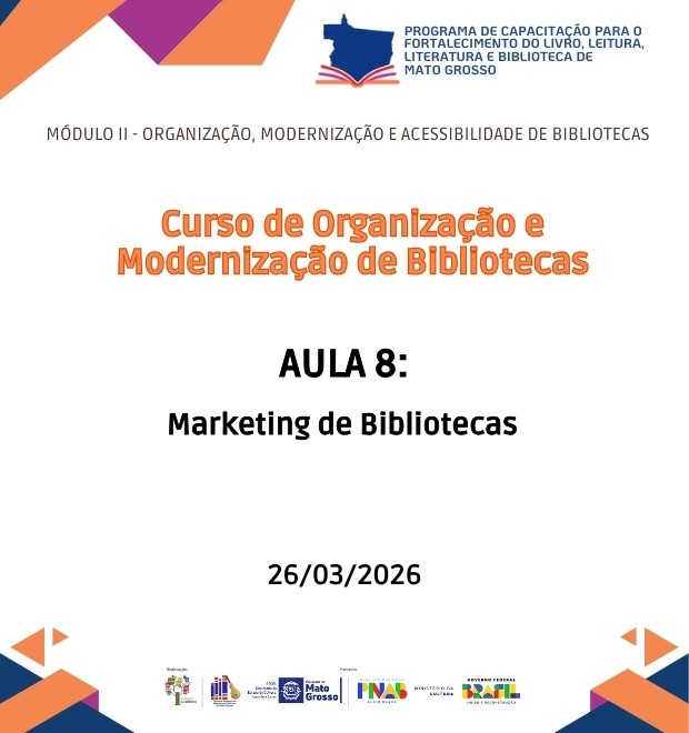 Aula 08 - Marketing de Bibliotecas