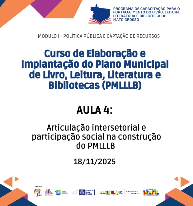 Aula 04 - Articulação intersetorial e participação social na construção do PMLLLB