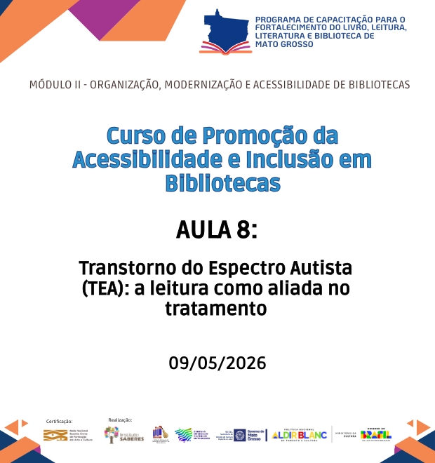 Curso 4 - Aula 08 - Transtorno do Espectro Autista (TEA): a leitura como aliada no tratamento
