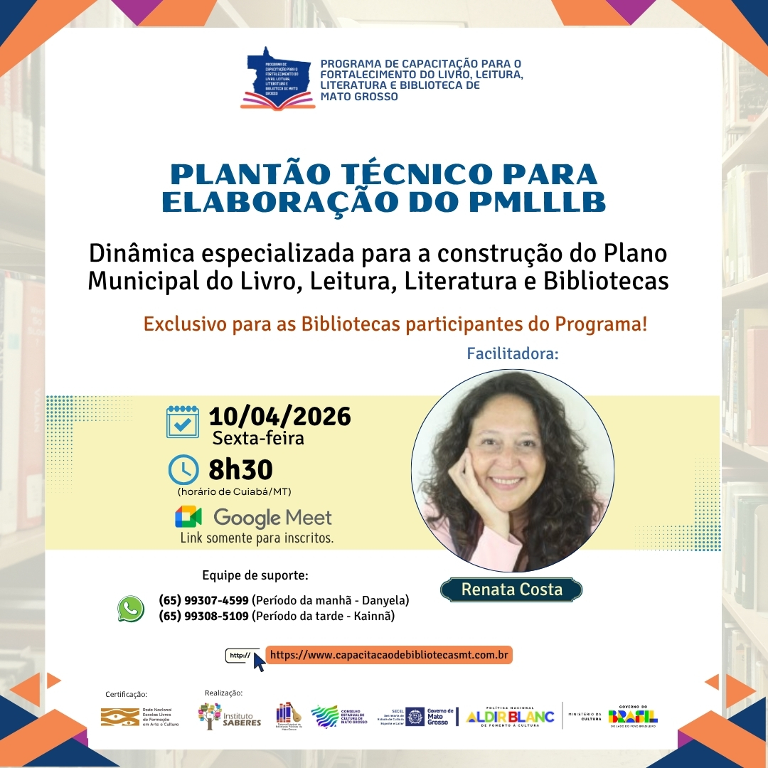 P10.PLANTÃO PMLLB (10/04/2026) PLANTÃO TÉCNICO PARA ELABORAÇÃO DO PMLLLB